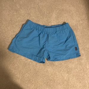 Patagonia blue barely baggies M